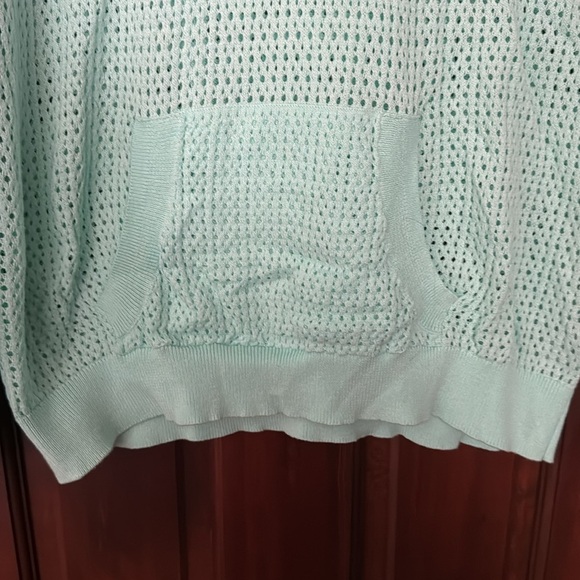 Charming Charlie Open Knit After Beach Hoodie - Picture 7 of 11